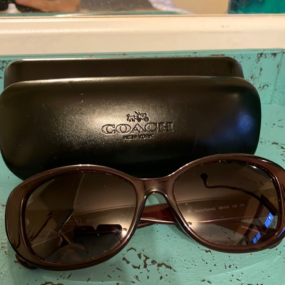 Coach L918 Pollyanna HC8066F 5138/13 Berry/ Garnet 56-16-140 Sunglasses